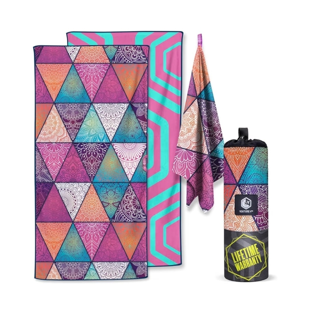 BRAND NEW. VENTURE 4TH Microfiber Beach Towel 35x78 inches